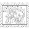 Frozen Coloring Collection - Frozen Main Characters Panel - Multi